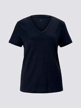 Basic T-Shirt aus Lyocell - Frauen - Sky Captain Blue Basic T-Shirt aus Lyocell - Frauen - Sky Captain Blue - 7 - TOM TAILOR
