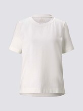 Modernes Basic T-Shirt - Frauen - Whisper White Modernes Basic T-Shirt - Frauen - Whisper White - 7 - TOM TAILOR