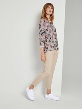 Sweatshirt mit Blumenmuster - Frauen - white floral design Sweatshirt mit Blumenmuster - Frauen - white floral design - 3 - TOM TAILOR
