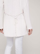 langer Cardigan aus Sweat - Frauen - dusty alabaster melange langer Cardigan aus Sweat - Frauen - dusty alabaster melange - 10 - TOM TAILOR