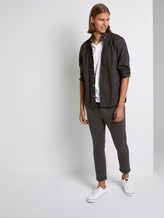 Slim Chinohose aus Jersey - Männer - anthra melange pique Slim Chinohose aus Jersey - Männer - anthra melange pique - 3 - TOM TAILOR Denim