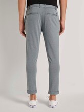 Slim Chinohose aus Jersey - Männer - grey melange pique Slim Chinohose aus Jersey - Männer - grey melange pique - 2 - TOM TAILOR Denim