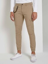 Cargo broek in jogger fit - Mannen - Smoked Beige Cargo broek in jogger fit - Mannen - Smoked Beige - 1 - TOM TAILOR Denim