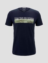 T-Shirt mit Camouflage-Print - Männer - Sky Captain Blue T-Shirt mit Camouflage-Print - Männer - Sky Captain Blue - 7 - TOM TAILOR Denim