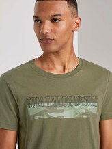 T-Shirt mit Camouflage-Print - Männer - Dry Greyish Olive T-Shirt mit Camouflage-Print - Männer - Dry Greyish Olive - 9 - TOM TAILOR Denim