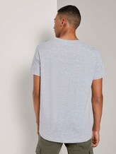 T-Shirt mit Camouflage-Print - Männer - Light Stone Grey Melange T-Shirt mit Camouflage-Print - Männer - Light Stone Grey Melange - 2 - TOM TAILOR Denim
