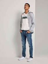 Piers Slim Stretch Jeans - Männer - Used Light Stone Blue Denim Piers Slim Stretch Jeans - Männer - Used Light Stone Blue Denim - 3 - TOM TAILOR Denim