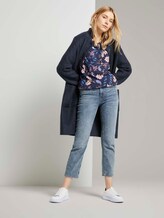 Bluse mit Blumenmuster - Frauen - navy floral design Bluse mit Blumenmuster - Frauen - navy floral design - 3 - TOM TAILOR