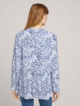Tunika Bluse mit Volants - Frauen - offwhite flower design Tunika Bluse mit Volants - Frauen - offwhite flower design - 2 - TOM TAILOR