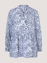 Tunika Bluse mit Volants - Frauen - offwhite flower design Tunika Bluse mit Volants - Frauen - offwhite flower design - 7 - TOM TAILOR