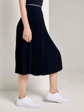 Fließender Midi Plissee-Rock - Frauen - Sky Captain Navy Fließender Midi Plissee-Rock - Frauen - Sky Captain Navy - 11 - TOM TAILOR