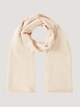 Soft knitted scarf - Women - smooth light sand Soft knitted scarf - Women - smooth light sand - 7 - Tom Tailor E-Shop Kollektion