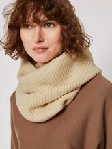 Schlauchschal aus Strick - Frauen - warm sand melange Schlauchschal aus Strick - Frauen - warm sand melange - 5 - TOM TAILOR