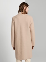 Bouclé-Mantel mit Kragenvariation - Frauen - warm sand beige Bouclé-Mantel mit Kragenvariation - Frauen - warm sand beige - 2 - TOM TAILOR