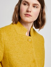 Bouclé Jas met kraag Variatie - Vrouwen - california sand yellow Bouclé Jas met kraag Variatie - Vrouwen - california sand yellow - 10 - TOM TAILOR