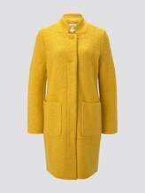 Bouclé Jas met kraag Variatie - Vrouwen - california sand yellow Bouclé Jas met kraag Variatie - Vrouwen - california sand yellow - 7 - TOM TAILOR