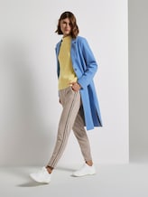 Langer Mantel mit Seitenschlitzen - Frauen - sea blue Langer Mantel mit Seitenschlitzen - Frauen - sea blue - 3 - TOM TAILOR
