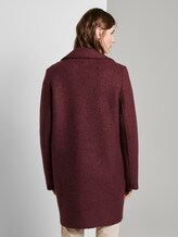 Loose bouclé coat - Women - Gipsy Purple Loose bouclé coat - Women - Gipsy Purple - 2 - TOM TAILOR