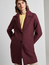 Loose bouclé coat - Women - Gipsy Purple Loose bouclé coat - Women - Gipsy Purple - 5 - TOM TAILOR