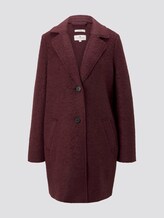 Loose bouclé coat - Women - Gipsy Purple Loose bouclé coat - Women - Gipsy Purple - 7 - TOM TAILOR