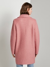 Loose bouclé coat - Women - blush rose Loose bouclé coat - Women - blush rose - 2 - TOM TAILOR