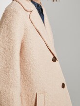 Losse bouclé jas - Vrouwen - warm sand beige Losse bouclé jas - Vrouwen - warm sand beige - 9 - TOM TAILOR