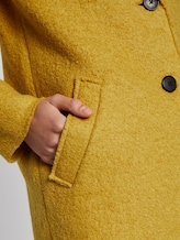 Loose bouclé coat - Women - california sand yellow Loose bouclé coat - Women - california sand yellow - 10 - TOM TAILOR