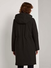 Langer Parka mit Steppfutter - Frauen - Deep Black Langer Parka mit Steppfutter - Frauen - Deep Black - 2 - TOM TAILOR