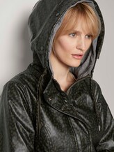 Beschichtete Regenjacke mit Kapuze - Frauen - green abstract design Beschichtete Regenjacke mit Kapuze - Frauen - green abstract design - 9 - TOM TAILOR