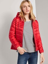 Lightweight Steppjacke mit Kapuze - Frauen - Strong Red Lightweight Steppjacke mit Kapuze - Frauen - Strong Red - 5 - TOM TAILOR
