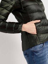 Lightweight Steppjacke mit Kapuze - Frauen - Dark Rosin Green Lightweight Steppjacke mit Kapuze - Frauen - Dark Rosin Green - 10 - TOM TAILOR