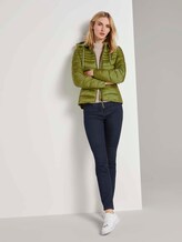 Lightweight Steppjacke mit Kapuze - Frauen - woody green Lightweight Steppjacke mit Kapuze - Frauen - woody green - 3 - TOM TAILOR