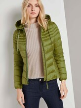 Lightweight Steppjacke mit Kapuze - Frauen - woody green Lightweight Steppjacke mit Kapuze - Frauen - woody green - 5 - TOM TAILOR