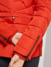 Steppjacke mit Fellkragen - Frauen - Strong Red Steppjacke mit Fellkragen - Frauen - Strong Red - 10 - TOM TAILOR