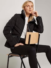 Steppjacke mit Fellkragen - Frauen - Deep Black Steppjacke mit Fellkragen - Frauen - Deep Black - 5 - TOM TAILOR