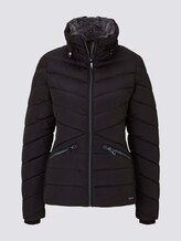 Steppjacke mit Fellkragen - Frauen - Deep Black Steppjacke mit Fellkragen - Frauen - Deep Black - 7 - TOM TAILOR