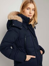 Pufferjacke mit Fellkragen - Frauen - Sky Captain Blue Pufferjacke mit Fellkragen - Frauen - Sky Captain Blue - 9 - TOM TAILOR
