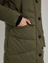 Pufferjacke mit Fellkragen - Frauen - Olive Night Green Pufferjacke mit Fellkragen - Frauen - Olive Night Green - 10 - TOM TAILOR