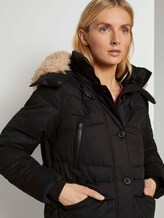 Pufferjacke mit Fellkragen - Frauen - Deep Black Pufferjacke mit Fellkragen - Frauen - Deep Black - 10 - TOM TAILOR