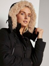 Pufferjacke mit Fellkragen - Frauen - Deep Black Pufferjacke mit Fellkragen - Frauen - Deep Black - 9 - TOM TAILOR