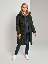 Maxi Puffermantel - Frauen - Dark Rosin Green Maxi Puffermantel - Frauen - Dark Rosin Green - 3 - TOM TAILOR