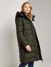 Maxi Puffermantel - Frauen - Dark Rosin Green Maxi Puffermantel - Frauen - Dark Rosin Green - 5 - TOM TAILOR