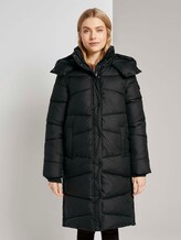 Maxi Puffermantel - Frauen - Deep Black Maxi Puffermantel - Frauen - Deep Black - 1 - TOM TAILOR