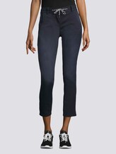 Tapered Relaxed Hose mit Tunnelzug - Frauen - Sky Captain Blue Tapered Relaxed Hose mit Tunnelzug - Frauen - Sky Captain Blue - 1 - TOM TAILOR