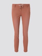 Tapered Relaxed Hose mit Tunnelzug - Frauen - copper red Tapered Relaxed Hose mit Tunnelzug - Frauen - copper red - 7 - TOM TAILOR