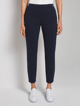Mia Slim Hose aus Jersey - Frauen - Sky Captain Blue Mia Slim Hose aus Jersey - Frauen - Sky Captain Blue - 1 - TOM TAILOR