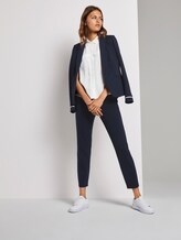 Mia Slim Hose aus Jersey - Frauen - Sky Captain Blue Mia Slim Hose aus Jersey - Frauen - Sky Captain Blue - 3 - TOM TAILOR