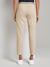 Mia Slim Hose aus Jersey - Frauen - cloud grey melange Mia Slim Hose aus Jersey - Frauen - cloud grey melange - 2 - TOM TAILOR
