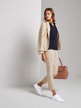 Mia Slim Hose aus Jersey - Frauen - cloud grey melange Mia Slim Hose aus Jersey - Frauen - cloud grey melange - 3 - TOM TAILOR