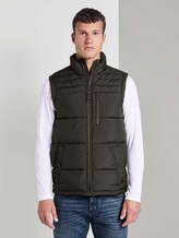 Steppweste mit Stehkragen - Männer - Shadow Olive Steppweste mit Stehkragen - Männer - Shadow Olive - 1 - TOM TAILOR